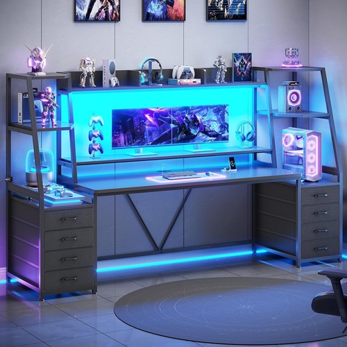 Gaming desk with - gaming, 8
