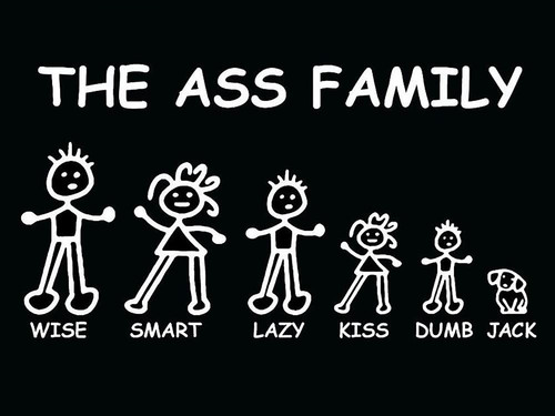 Ass family funny - ass, quality