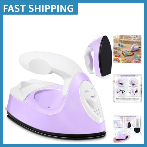 Light purple mini craft iron - craft,