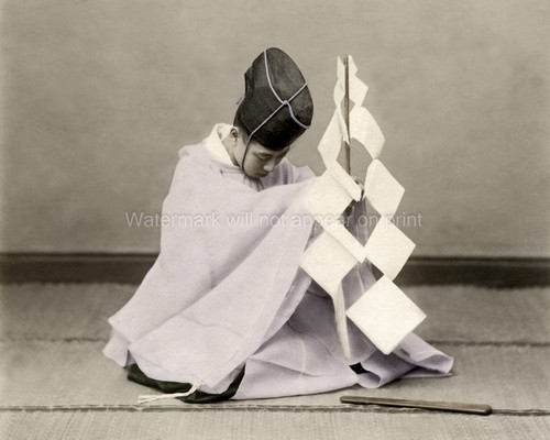 Japan shinto priest religious - shinto,