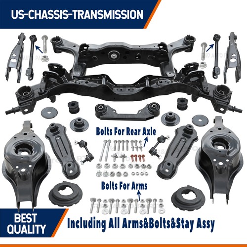 New rear crossmember - new,