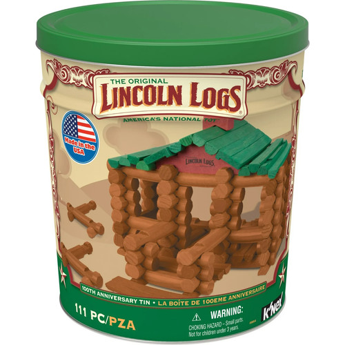 Lincoln logs 100th - lincoln, anniversary