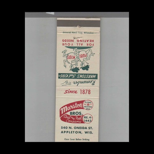 Matchbook cover flying home - matchbook,