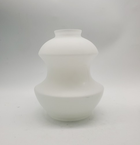 Milk glass white light shade - glass,