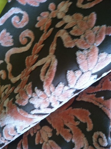 Fabric velvet cut - fabric,