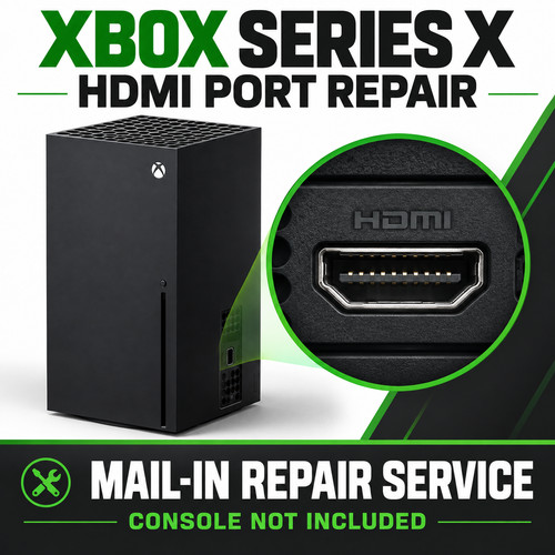 Xbox series hdmi port repair - x,