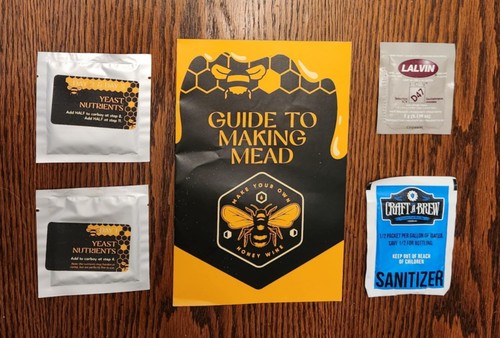 Make your own mead - mead, kit