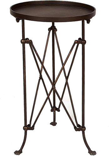 Elegant round bronze metal - elegant,