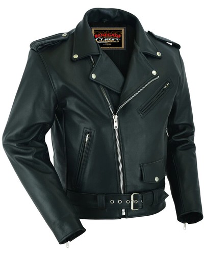 Men motorcycle leather - motorcycle,