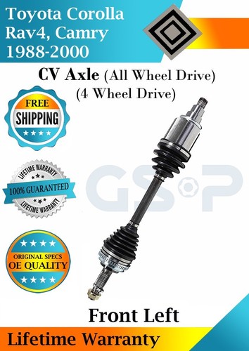 Gsp oem front left axle - oem,