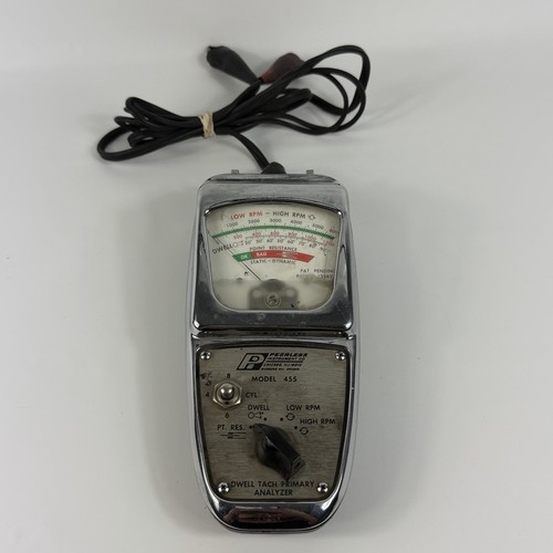 Peerless model 455 dwell - 455, tach