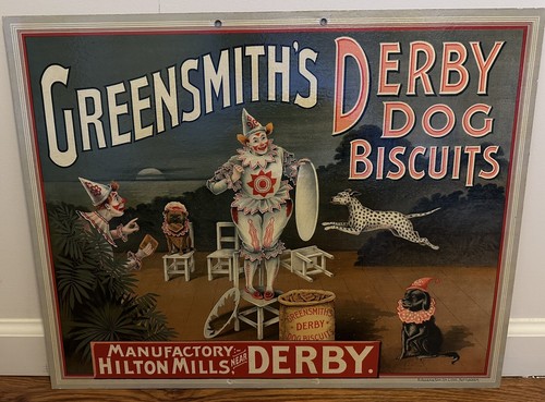 Vintage greensmith derby dog - derby,