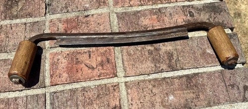 Antique vintage draw knife - draw,