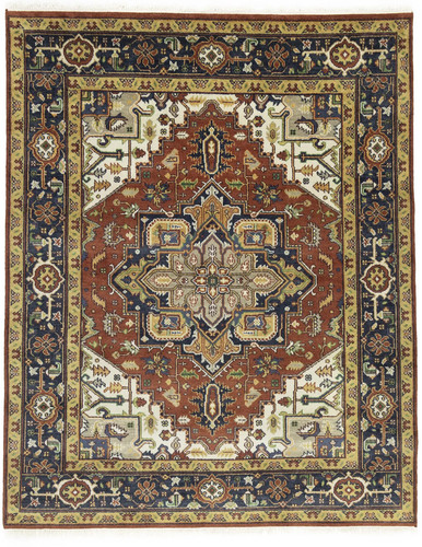 Handmade heriz serapi oriental - serapi,