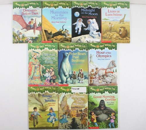 Lot magic tree house - of,