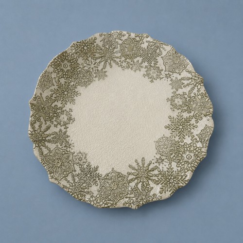 Clear glass snowflake - clear,