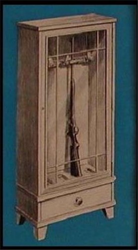 Gun cabinet how build - how-to, plans