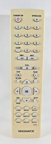 Magnavox dvd video remote - magnavox,