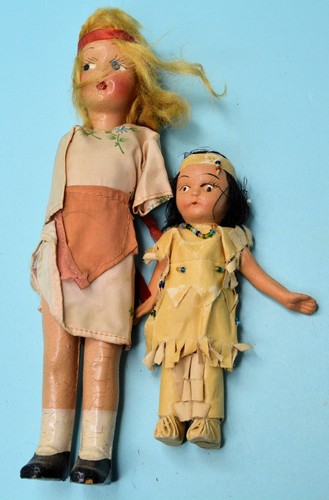 Pair old native american style - pair,