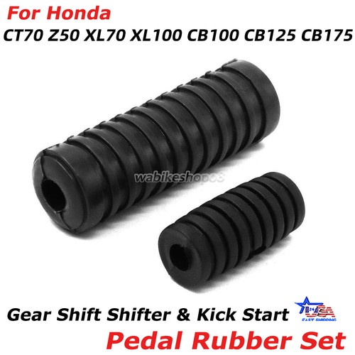 Kickstart and gear shift - and,
