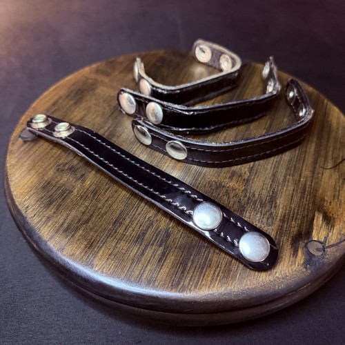 Leather duty belt keepers - leather, size