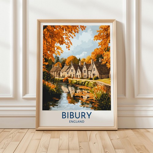 Bibury cotswolds autumn - cotswolds,