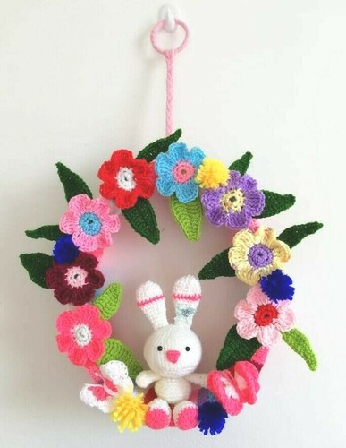 Crochet wall hanging hanger - wall,
