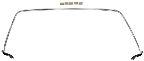 Molding windshield set - molding, pc