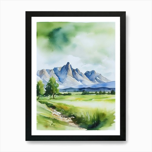 Smoky mountains painting - smoky,