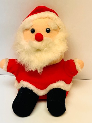 Vintage santa claus plush soft - claus,