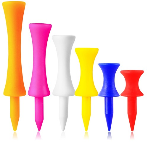 Plastic golf castle tees 4 - 2, 1/4