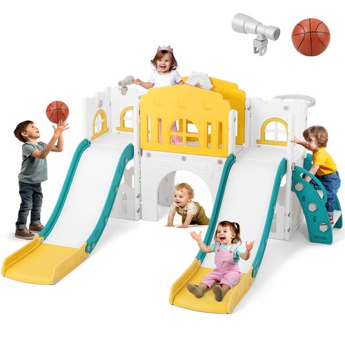 Double kids slide - kids,