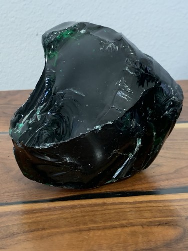 Vintage emerald green heavy - ,
