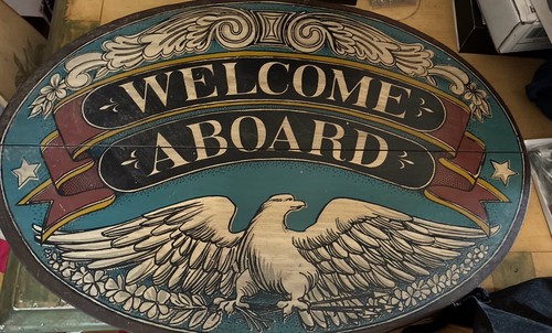 Vintage yorkraft welcome - vintage,