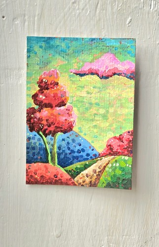 Original hand painted - original, |