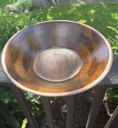 Vtg burl walnut billings - burl,