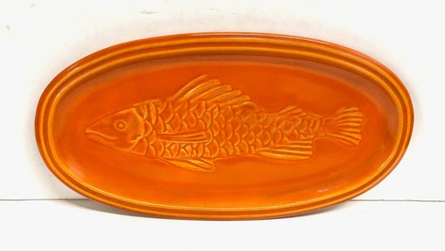 Large vintage fish platter - large, by