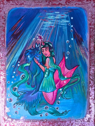 Together harmony mermaid - in,