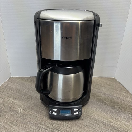 Krups coffee maker stainless - krups,