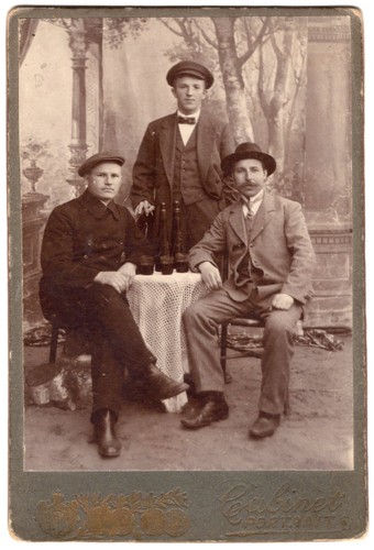 Portrait three men and - portrait, of