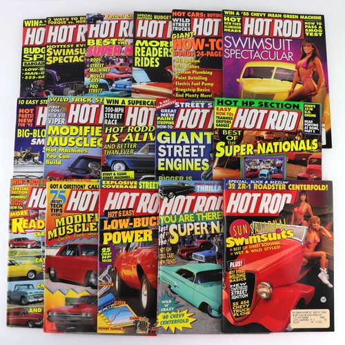 Hot rod magazine lot - of, 16