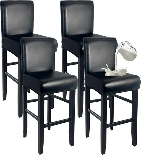 Leather bar stool - bar, covers