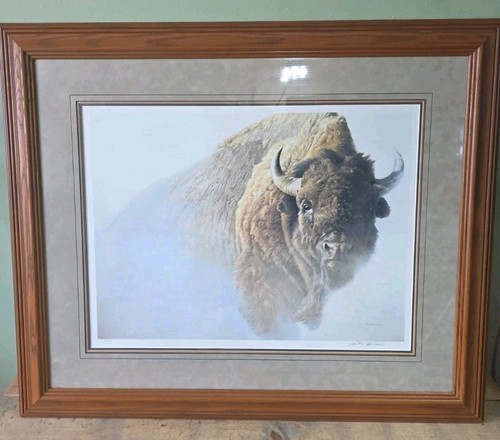 Robert bateman chief bison - bateman,