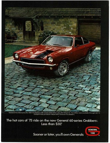 1973 general tire red - 1973,