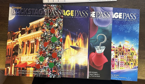 Disneyland backstage pass 2009 - disneyland,