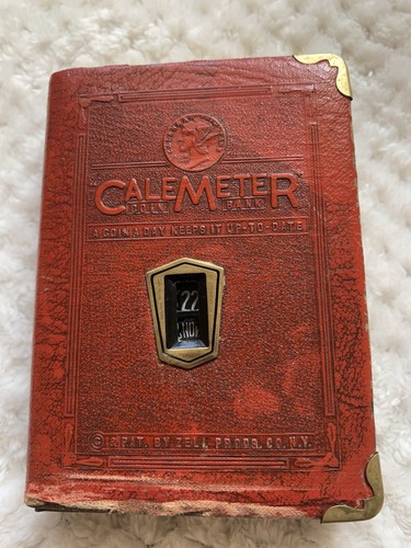Antique 1920 book safe coin - antique,