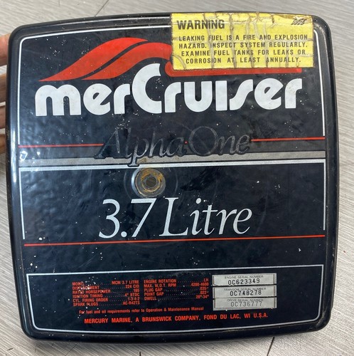Mercury mercruiser alpha - mercury, 3.7