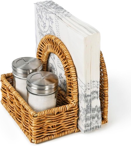 Stylish rattan napkin holder - stylish,