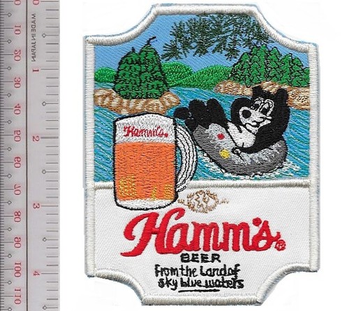Beer hamm bear - hamm's, riding