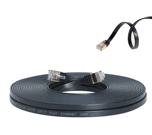 15ft cat flat ethernet - 15ft, 7